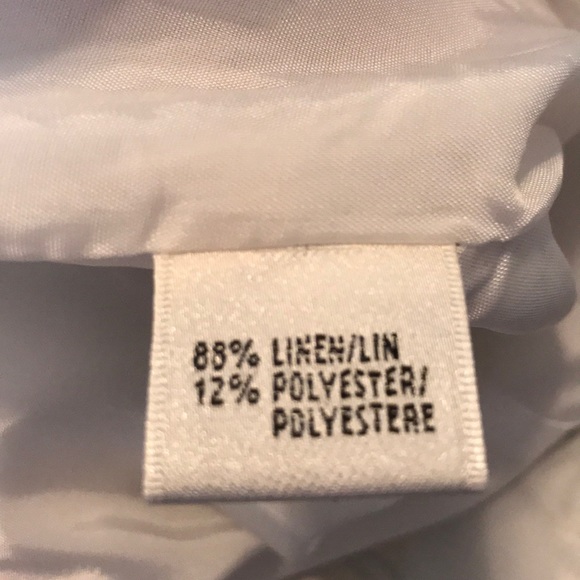 Lafayette 148 New York white floral skirt. - Picture 6 of 6